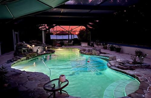 Jensen Beach Villa | Oceanfront Retreat with Pool, Hot Tub & Private Beach Access