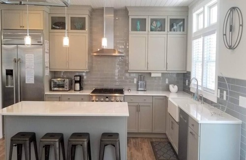 North Beach Haven House | Beautiful Ocean Block Retreat with Pool in Brant Beach!