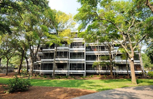 Briarcliffe Acres Condo | Ocean Creek Lodge 2110 - Upscale Condo with Ocean View