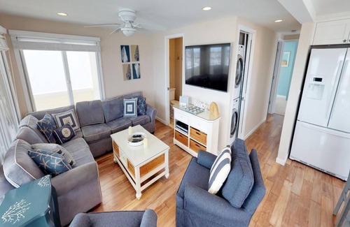 North Beach Haven House | Beautiful Ocean Front Duplex with Private Beach Access