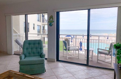 New Smyrna Beach Condo | Ocean Front Condo with Ocean View & Pool - Rated 9.8/10