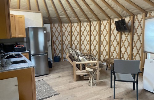 Powell River Cottage | Oceanfront Yurt with Breakfast and Stunning Views