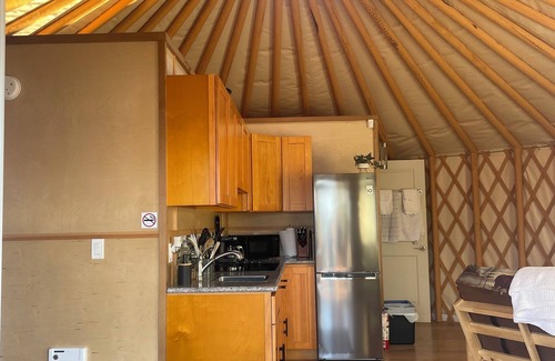 Powell River Cottage | Oceanfront Yurt with Breakfast and Stunning Views