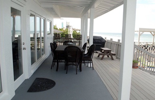 Bethune Beach House | Ocean Front Retreat: Ideal Escape for Large Families