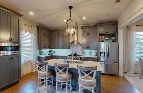 Jekyll Island House | Experience Ocean Hues: Family-Friendly Retreat with Pool
