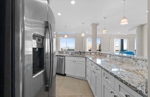 Myrtle Beach Condo | Ocean Pearl: Oceanfront 7 BR Condo with Pool & Family Perks