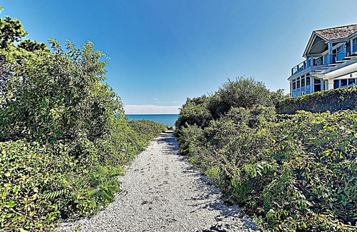 Mashpee House | Seaside Retreat at Ocean Point Oasis with Private Beach Access