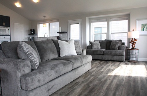 Bandon House | Ocean View Retreat: Pet Friendly with Private Fenced Yard