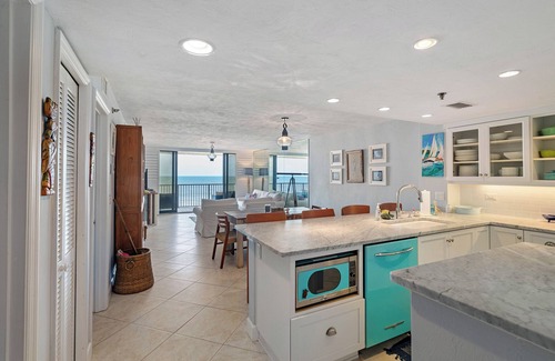 Bethune Beach Condo | Ocean View 2B/2B condo, pool, New Smyrna FL