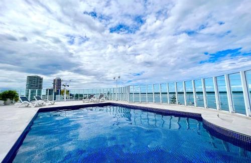 Biggera Waters Apartment | Ocean View 2BR Apartment with Spa & Hot Tub Amenities