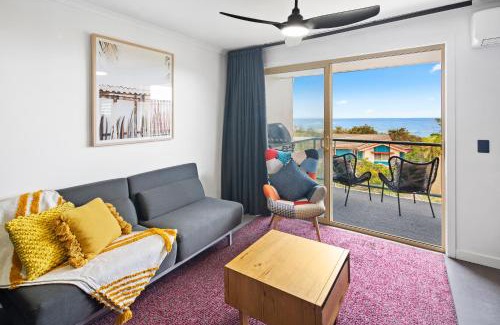 Sapphire Beach Apartment | Oceanfront Escape at Aqualuna Coffs Harbour with Pool