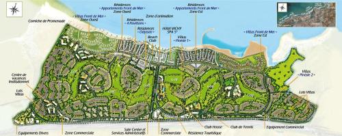 El Mansouria Apartment | Ocean View BGB Resort: 4-Star Escape with Private Beach