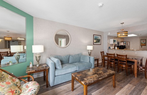 Arcadian Shores Condo | Seawatch Resort Ocean View Condo with Free Attraction Tickets