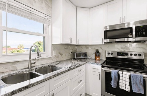 St. Petersburg House | Ocean View Escape with Balcony near Beaches and Downtown