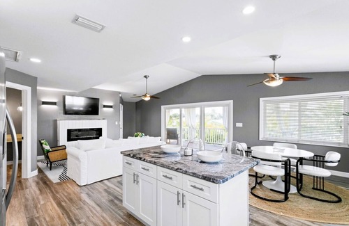 St. Petersburg House | Ocean View Escape with Balcony near Beaches and Downtown