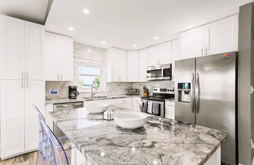 St. Petersburg House | Ocean View Escape with Balcony near Beaches and Downtown