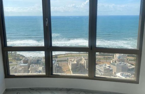 Netanya Apartment | Ocean View Retreat in Netanya with Pool and Pet-Friendly Stays