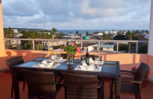 Puerto Ayora Apartment | Exceptional Ocean View Penthouse with Pool and Spa