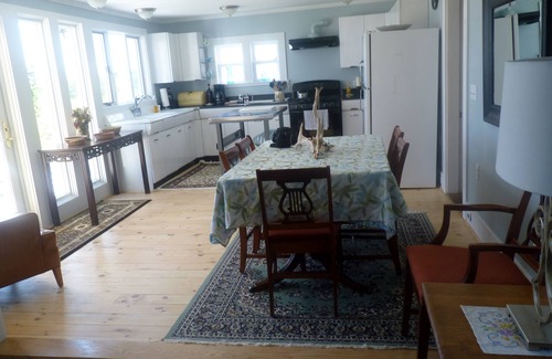 Machiasport House | Beachfront Retreat: Spacious 6BR with Ocean Views & Deck