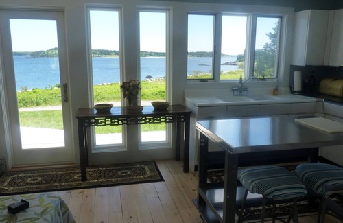 Machiasport House | Beachfront Retreat: Spacious 6BR with Ocean Views & Deck