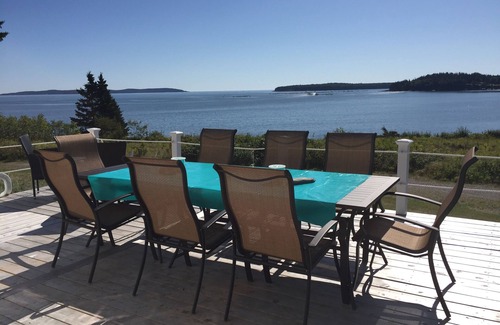 Machiasport House | Beachfront Retreat: Spacious 6BR with Ocean Views & Deck