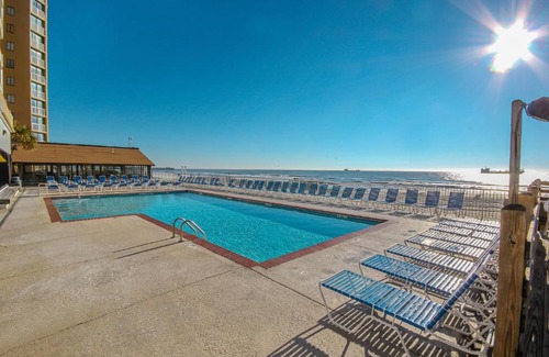 Myrtle Beach Apartment | Oceanfront Escape at Sands Ocean Club with Pool & Hot Tub