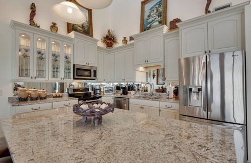 West Panama City Beach Condo | Oceanfront Condo with Wrap-Around Balcony & Pet Friendly