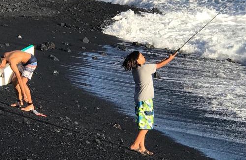 Kehena Beach Estates House | Oceanfront Cottage Steps from Kalapana Lava Flows