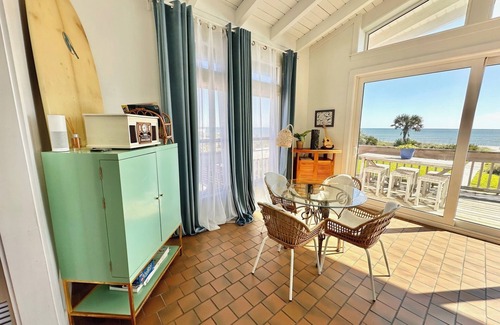 Vilano Beach House | Oceanfront Retreat with Pet-Friendly Amenities and Ocean View