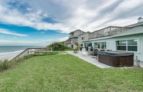Floridana Beach House | Oceanfront Elegance: 4-Star Beach House with Hot Tub