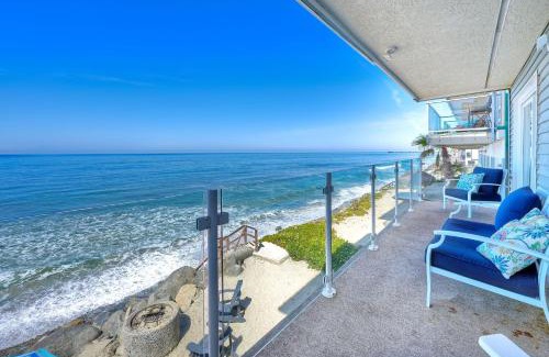 South Oceanside House | Oceanfront Getaway, Private Beach, Fire Pit, 5BR