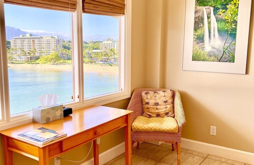 Lihue House | Oceanfront Paradise with Pool on Kauai's Top Beach