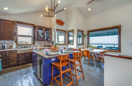 South Beach House | Oceanfront Retreat with Hot Tub & Sauna, Rated 9.8/10