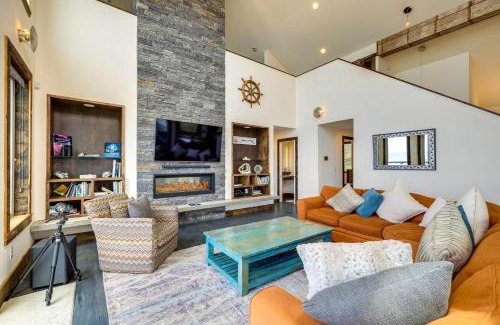 South Beach House | Oceanfront Retreat with Hot Tub and Private Beach Access
