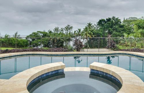 Papaikou House | Oceanfront Home with Pool, Gazebo Access in Papaikou