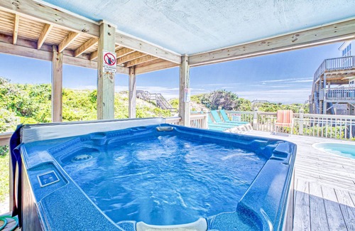 Avon House | Oceanfront Retreat with Private Pool, Hot Tub & Sunrise Views
