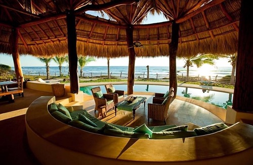 Saladita House | Oceanfront Beach Estate with Pool - Perfect for Large Groups