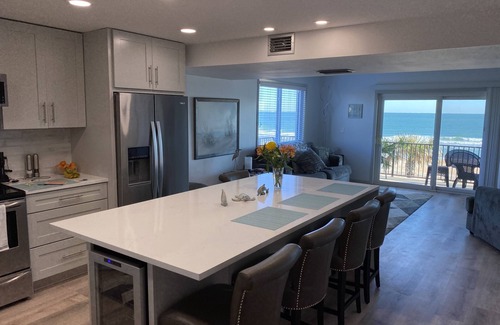 Ormond Beach Condo | Oceanfront Retreat with Pool, Kitchen & Ocean Views