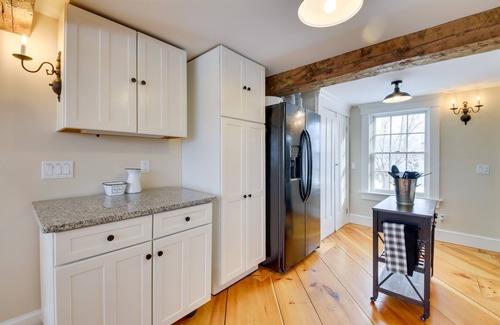 Stockton Springs House | Oceanfront Maine Retreat with Private Beach & Spa Access