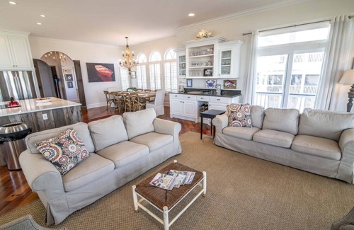 Pawleys Island House | Oceanfront Retreat: Family-Friendly 5BR with Dock Access