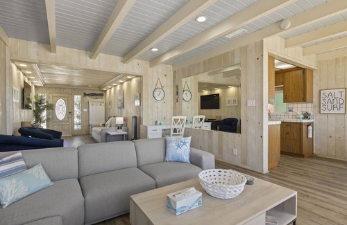 Faria Beach House | Ocean View Retreat: Steps to Sand, Surf & Sunsets