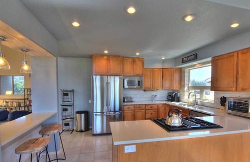 Bayshore House | Oceanfront Escape with Hot Tub & Direct Beach Access
