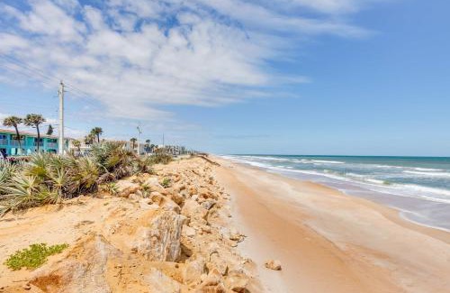Ormond-by-the-Sea Apartment | Oceanfront Ormond Beach Condo with Pool & Private Patio