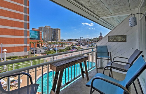 Virginia Beach Apartment | Oceanfront Resort Studio with Pool on Virginia Beach