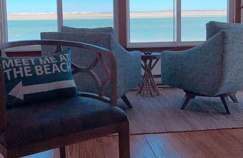 Barnstable House | Oceanfront Escape: Steps from the Shore with Pool & Spa