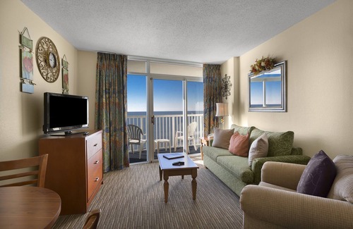 Arcadian Shores Resort | Oceanfront Suite with Pool & Family-Friendly Amenities