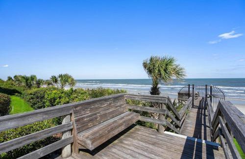 Crescent Beach House | Oceanfront Summerhouse Condo with Pool, Tennis & BBQ Fun