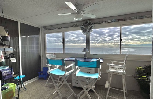 North Ocean City Condo | Oceanfront Escape with Pool, Spa & Unmatched View