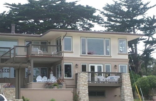 Pacific Grove Condo | Oceanview Designer Beach House with Pool & Spa Amenities