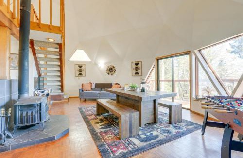 Nevada City House | Explore Off-Grid Geodesic Dome House with Scenic Views